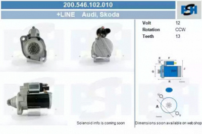 CV PSH 200546102010 -  Стартер